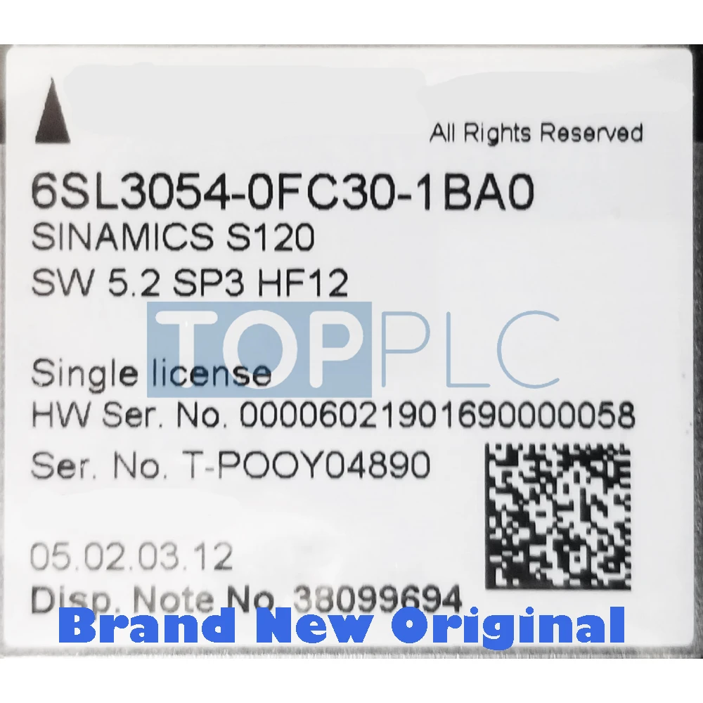 6SL3054-0FC30-1BA0, 6SL30540FC301BA0 Brand New Original