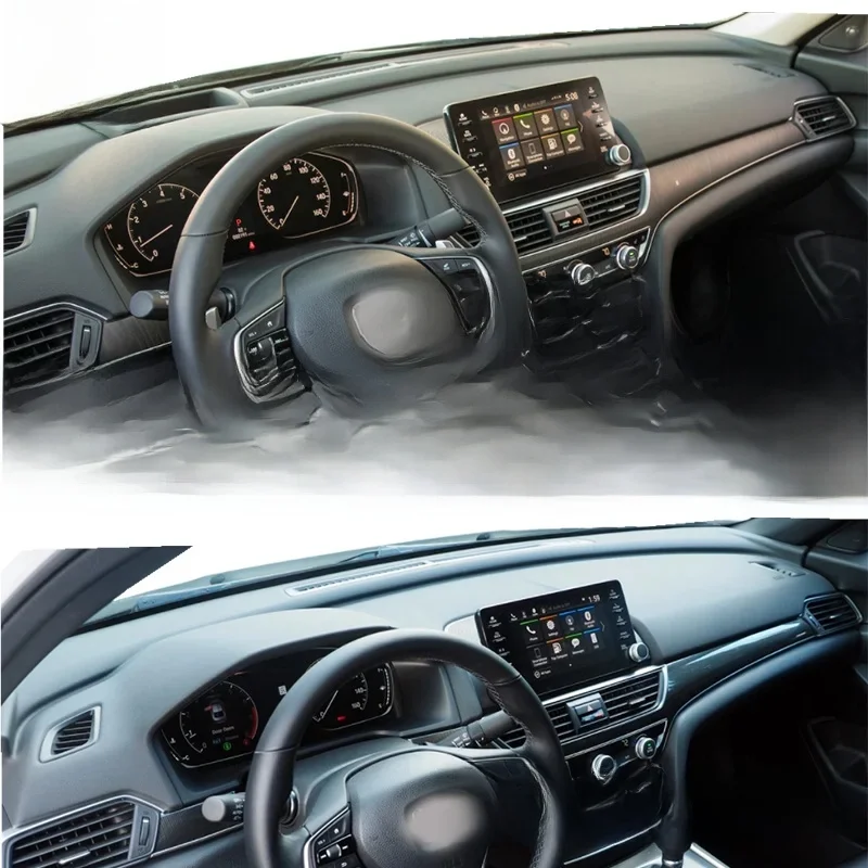 For Honda Accord INSPIRE EX  CV650 2018-2022 Dashmat Dashboard Cover Sunscreen Pad Dash Mat Carpet Protective Ornaments