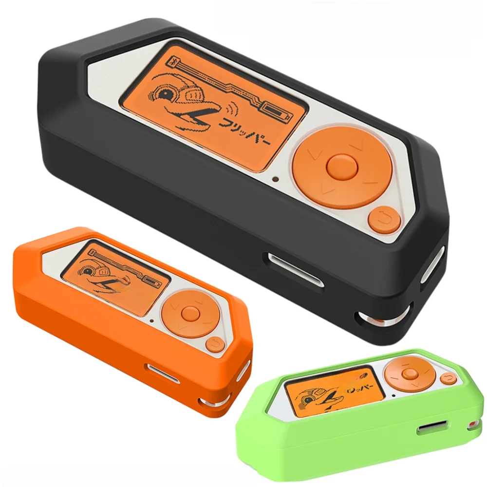 Étui de protection en Silicone pour Flipper Zero, étui pour Console de jeu, anti-rayures, boîtier de protection, coque, accessoires de jeu