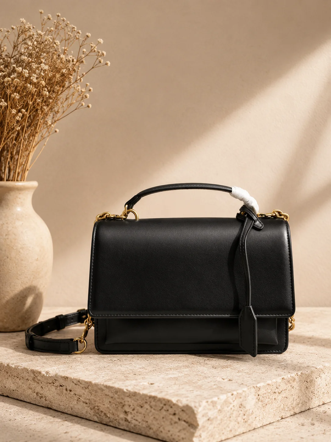 Fashion New Design Luxury Women's Bag 25x18x5cm Portable Large Capacity Handbag With Shoulder Strap Sunset No Box