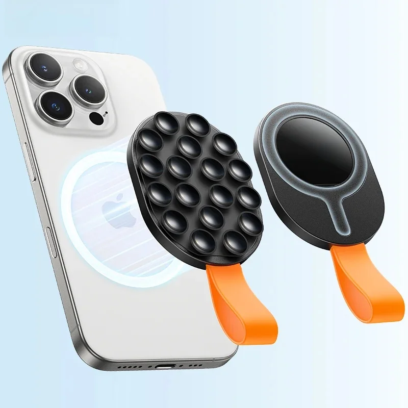 Joyroom Ulepszony magnetyczny uchwyt na telefon z przyssawką Lustro Prysznic Silikonowy uchwyt na telefon z przyssawką do iPhone'a 16 15 Pro Max — zdjęcie produktu 7