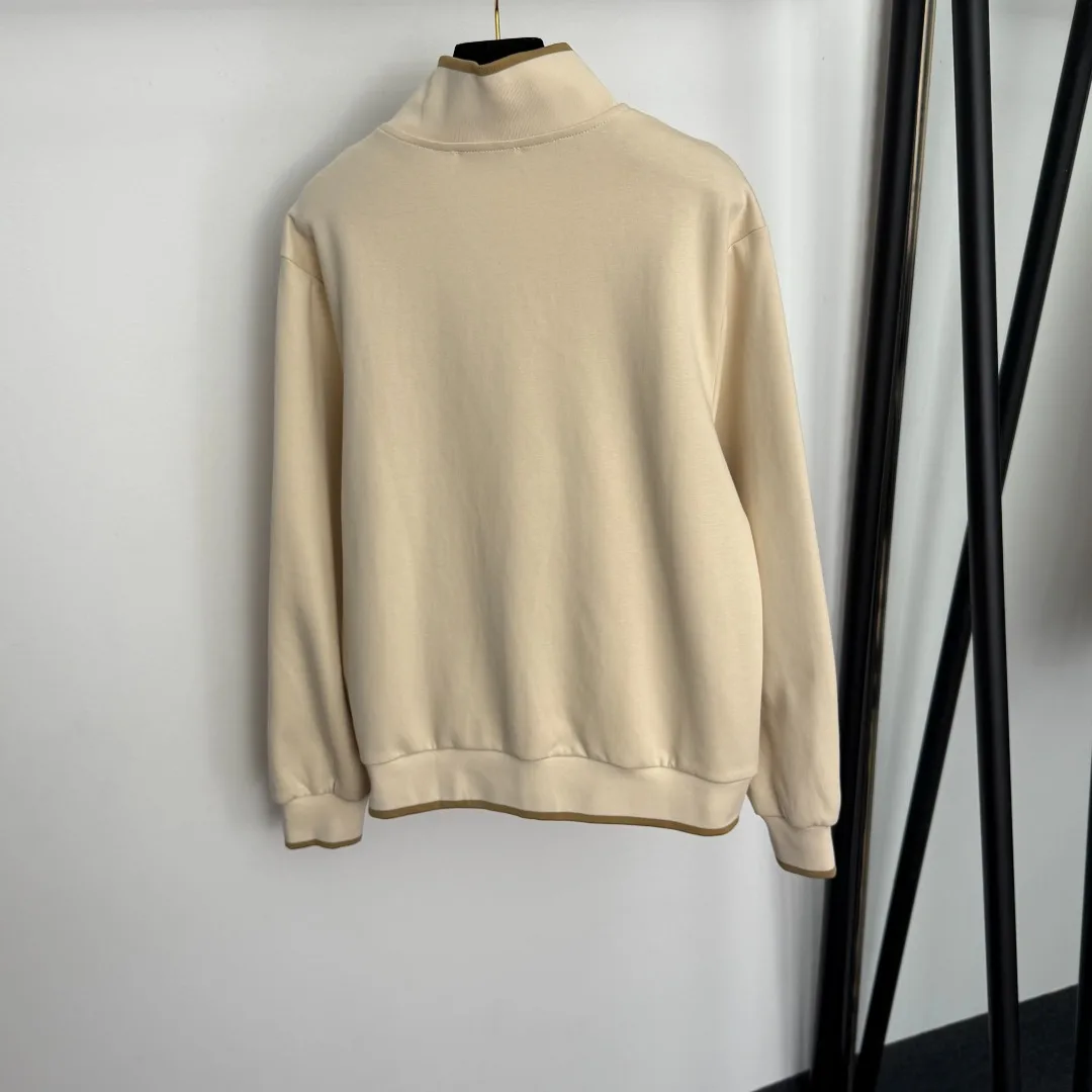 

Women Clothes Early Spring Wear Casual Retro Sports Suit Long Sleeve Zipper Coat High Waist Casual Pants