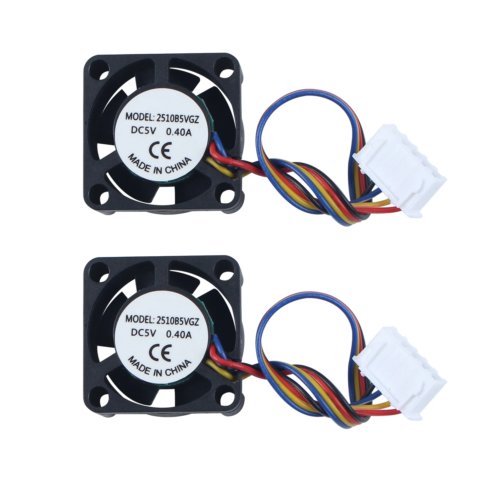 For Bambu-Lab/A1/ A1 mini Upgraded Hotend Cooling Fan Fast Cooling Fan 2pcs  For 3D Printer Parts