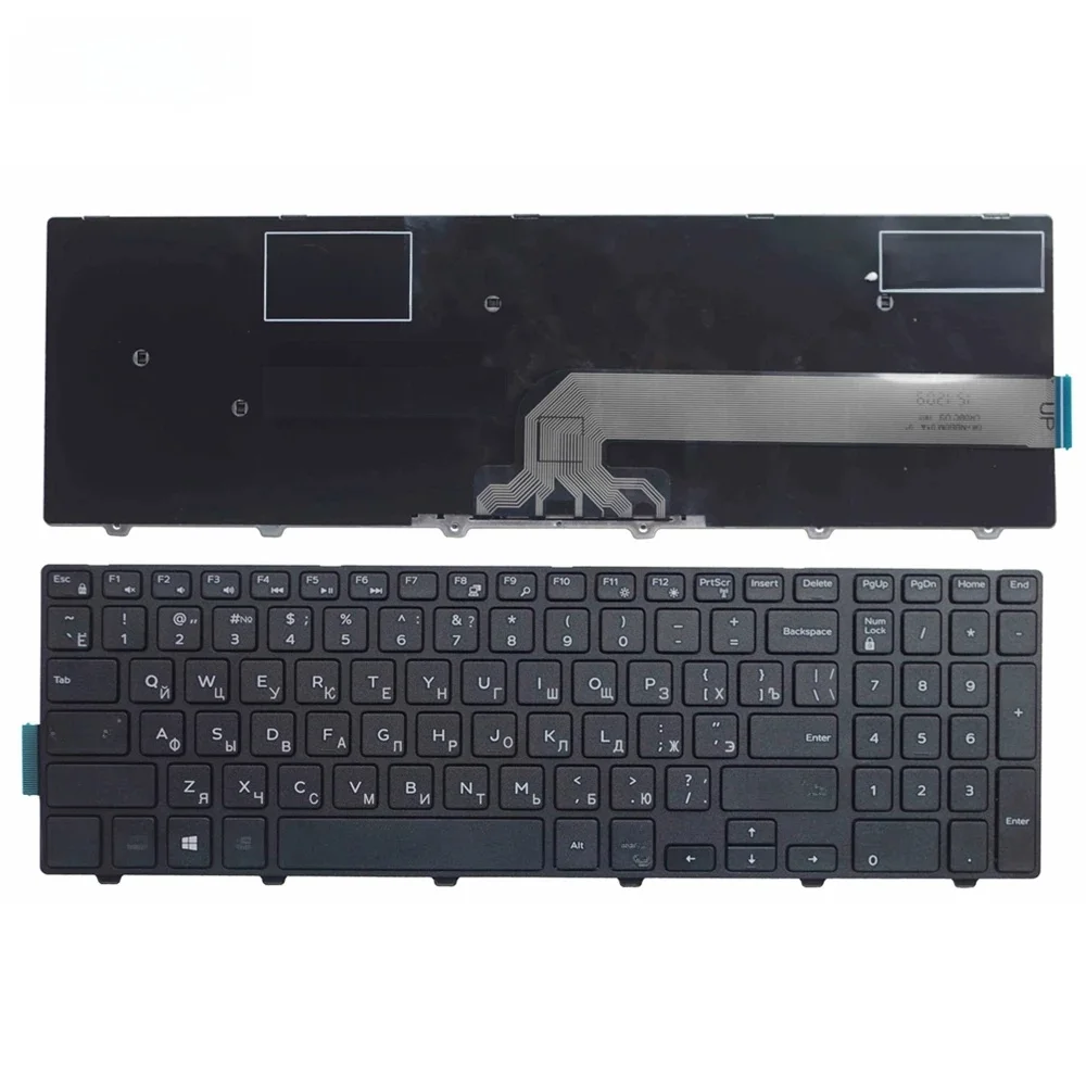 RU/US/UK/BR/SP Klawiatura do laptopa DELL Inspiron 15 15C 3541 5555 7557 5558 5559 5548 5542 3552 3543 15-5541 7748 17-5547 — zdjęcie produktu 7
