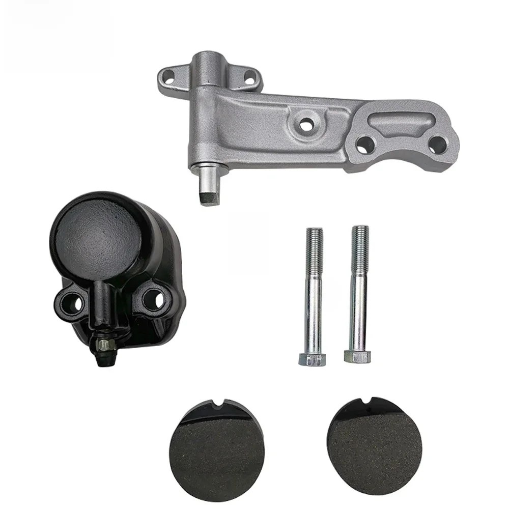 Zacisk hamulca przedniego montowanie uchwytu z Pad dla Honda CB350F CB350G CB 360 360G 360T CB400F CB450 CB500 CB500T CB 550 550F 550K — zdjęcie 2