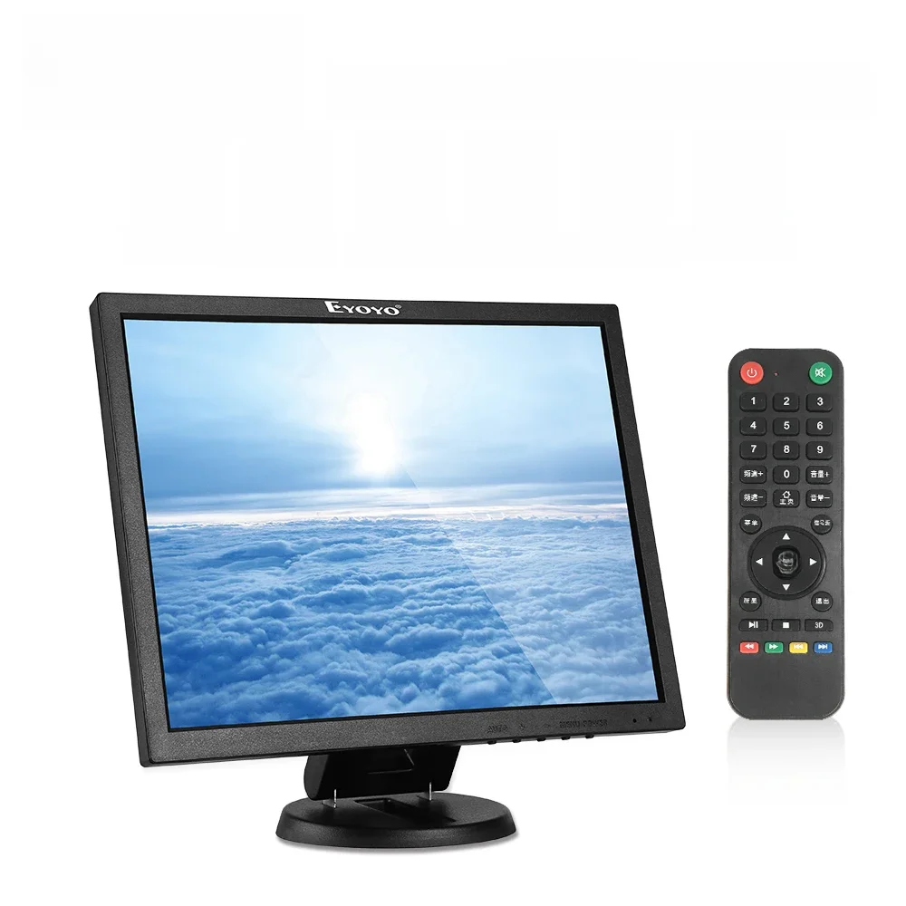 Eyoyo EM14A 14 Inch 4:3 Tft Bnc Hdmi Pc Monitor 1024X768 Lcd-scherm Vga Av Computer Tv Display voor Cctv Camera 12V - afbeelding 2
