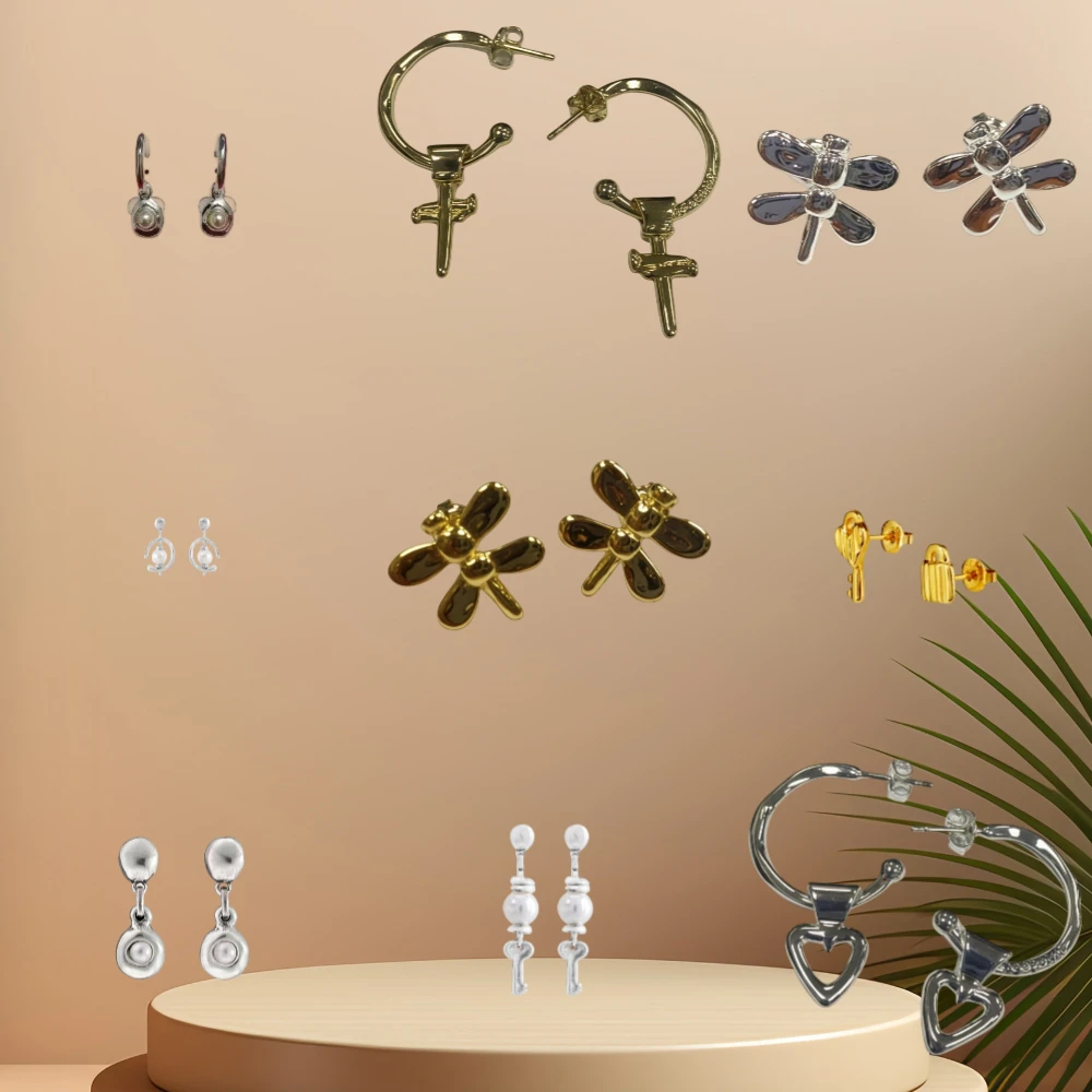 

Очаровательные высококачественные модные серьги: подчеркните свою грацию и привлекательность по доступной цене