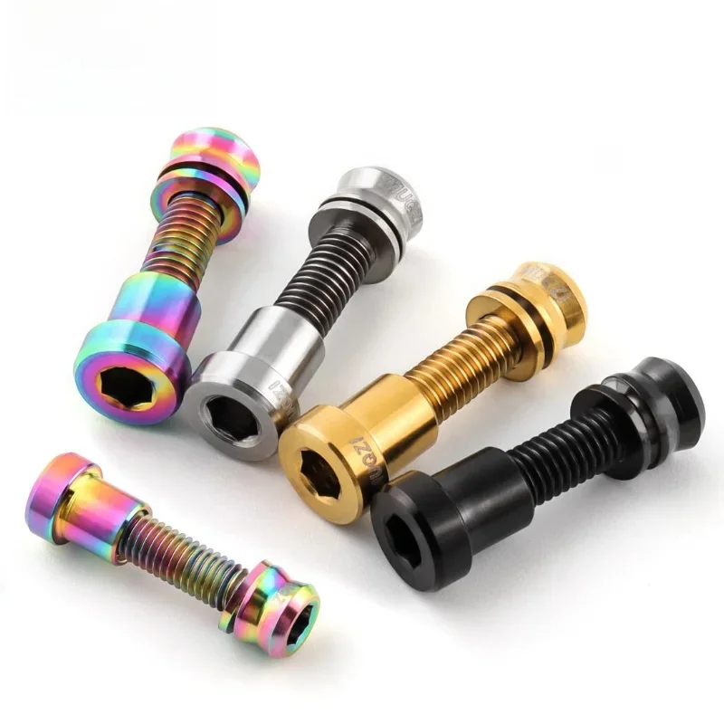 AliExpress MUQZI Titanium Screw M5x17 19mm Stem Bolt Road Bike Handlebar Stem Bolt