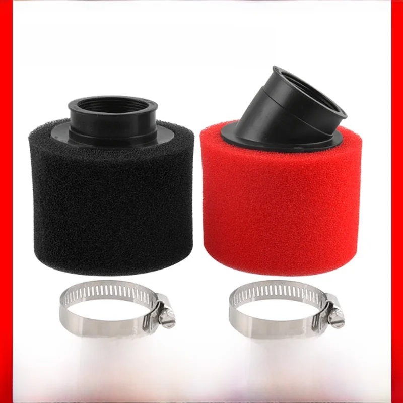 AliExpress TMQWAG 32 35 38 42 45 48 mm elbow neck foam air filter sponge cleaner moped scooter dirt pit bike motorcycle RED Kayo BSE free shippi