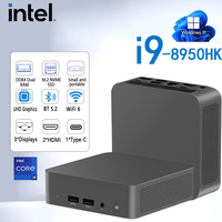 NEW Intel Core i9 8950HK Celeron N5095A Windows 11 Pro UHD Graphics Mini PC 16GB LPDDR4 1/2TB M.2 SSD WiFi 6+BT5.2 Desktop PC