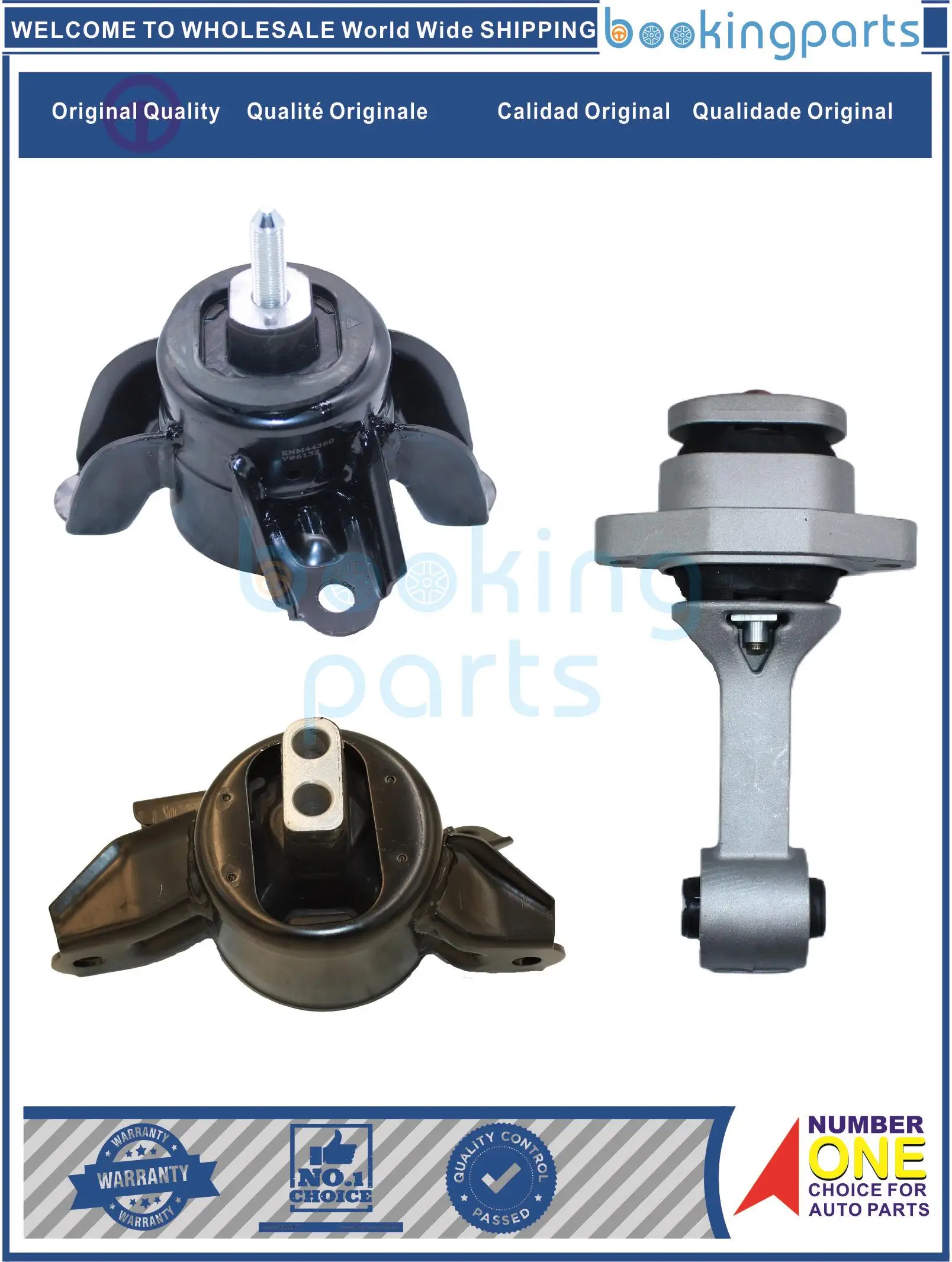 

Motor Mount Kit For HYUNDAI EENTRA 11-16 1.8L, A71047,ENM44360,219501J000,219502K000,219503X000,218301W200,21830A5300,21810-3X0