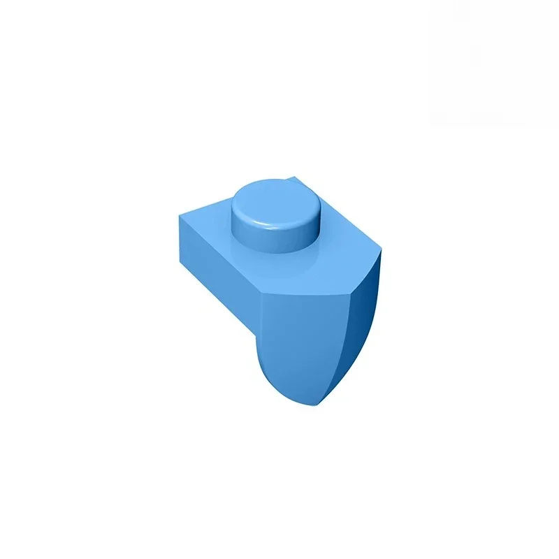 Plaque Gobricks GDS-869, modifiée 1 x 1 avec dent verticale compatible 15070 pièces de bricolage pour enfants