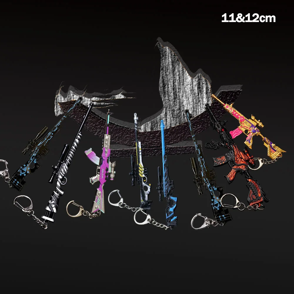 

Мини-модель пистолета, брелок, мирная курица-джедай, элитная модель пистолета, кулон, брелок из сплава, подвеска на рюкзак, коллекционные ювелирные изделия для фанатов