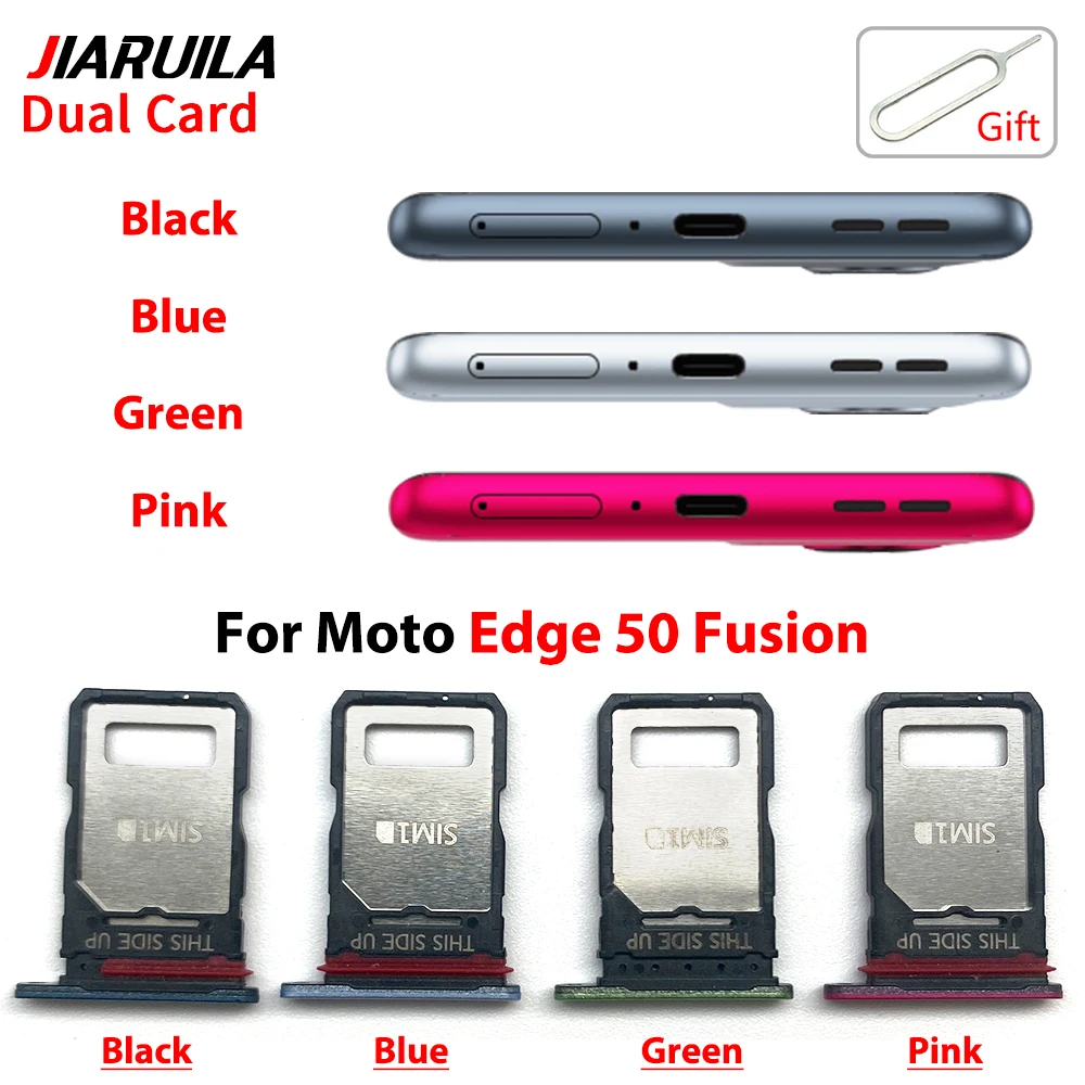 For Moto G15 E15 Edge 50 Fusion Edge 40 Pro SIM Card Tray Phone
