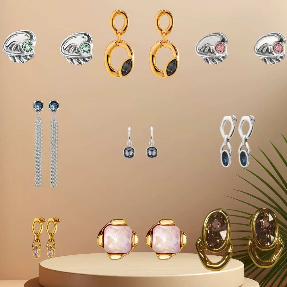 

High-Fashion High-Grade Stud Earrings: Elevate Your Style & Charm with Discount