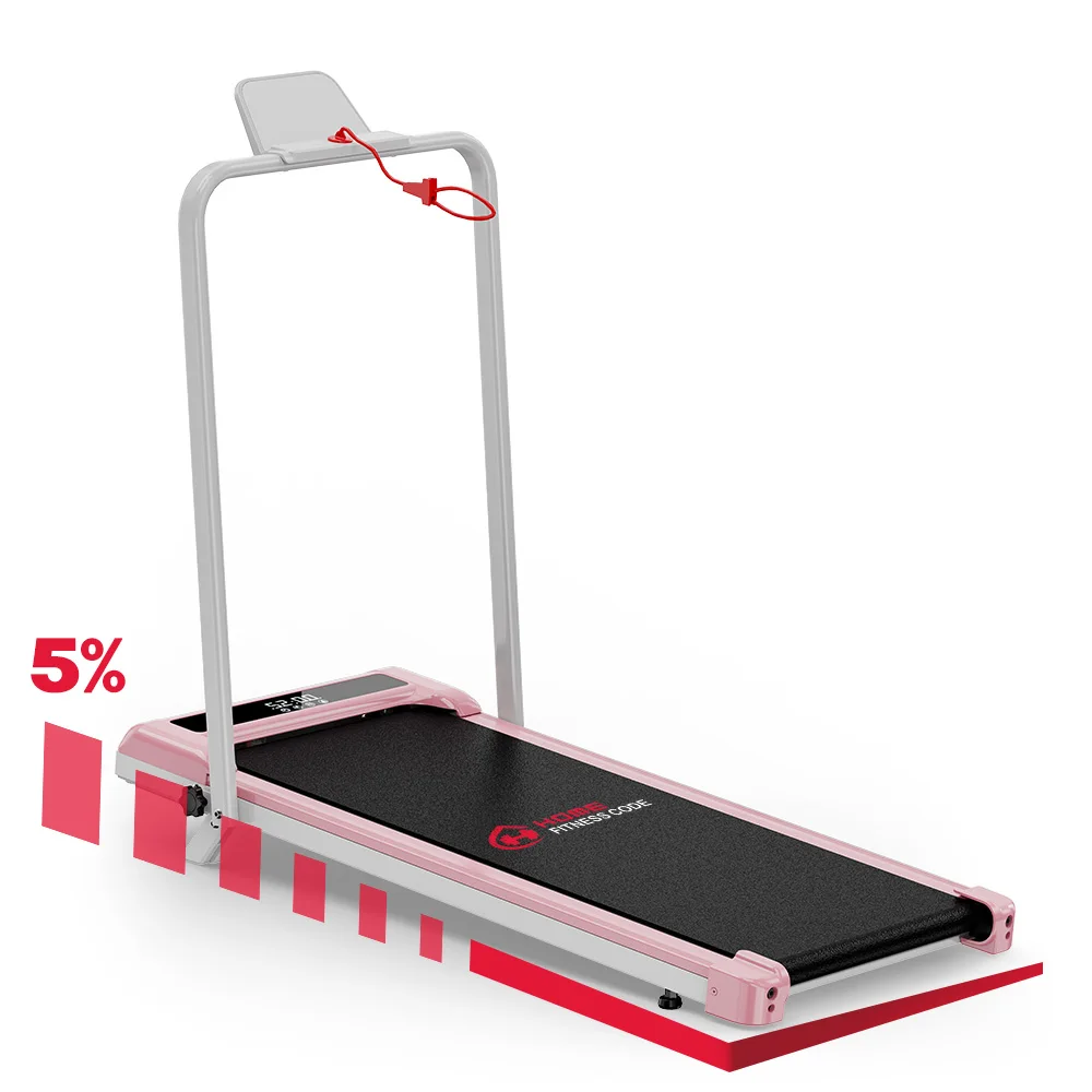 Z3 Home Treadmill Use Foldable 2.5HP Brushless Motor 1–6KM/H Speed 5% Manual Incline, Compact Quiet Home&Office Treadmill, Free Anti-Slip Mats