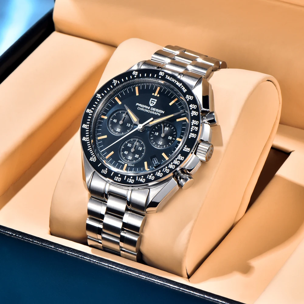 montre homme pagani design – vue détaillée