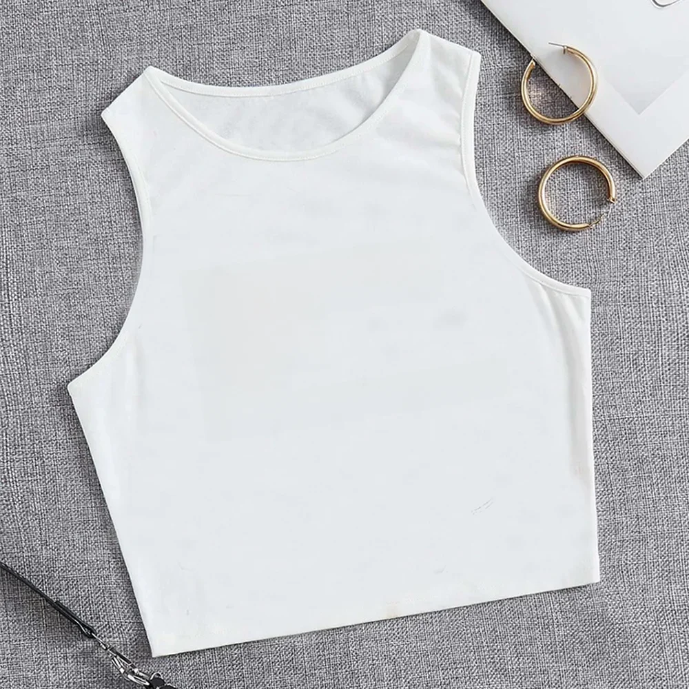 Koszulka techno tank top wróżka grunge z lat 90. Krótki top kobieta manga kawai z lat 2000 — zdjęcie 2
