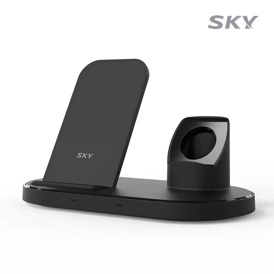 스카이 필 3in1 충전기 상단 이미지