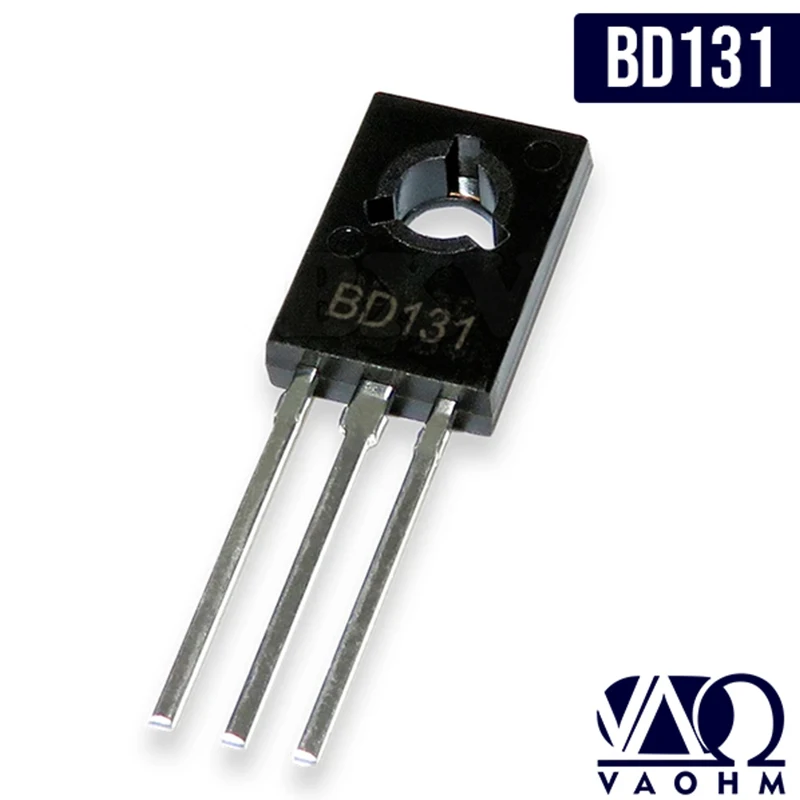 50 buah Transistor pelengkap BD131 BD132 BD135 BD136 BD137 BD138 BD139 BD140 NPN PNP BJT TO-126