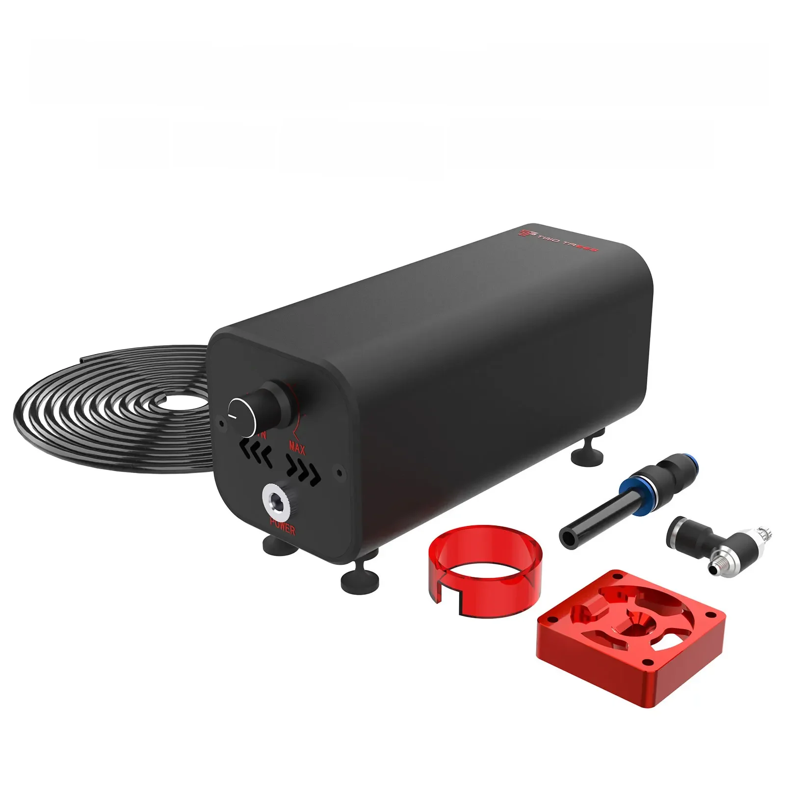 Zestaw wspomagania przepływu powietrza laserowego Two Trees X1 10-30 l/min System wspomagania powietrza Usuwa dym i kurz do grawerki laserowej TTS-55 — zdjęcie 2