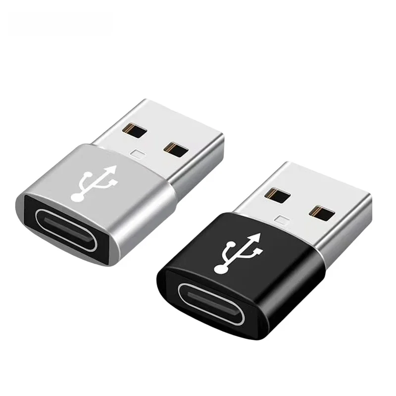 USB tipo C para USB 2.0 adaptador para celular, macho para fêmea conversor para laptops PC, 3.0