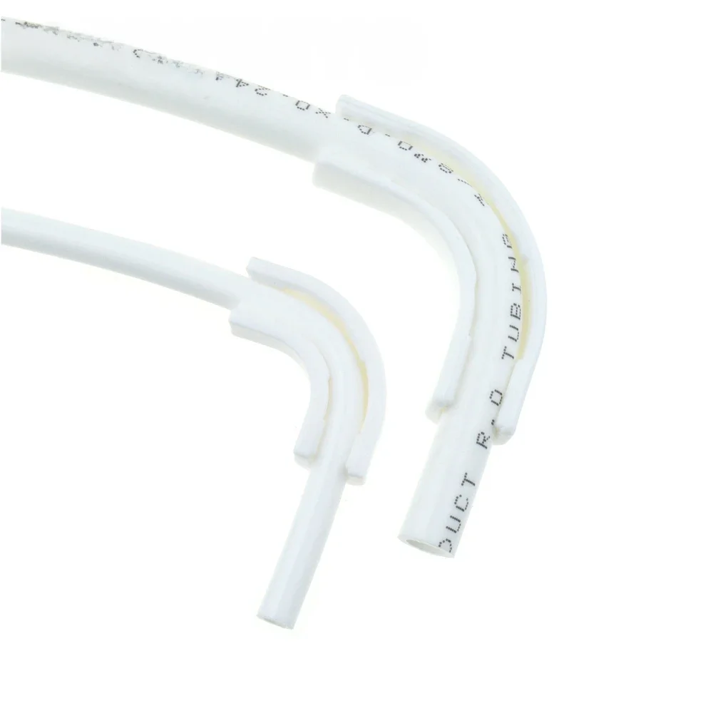 Réinitialisation de courbure de débit de tuyau d'eau en PE, coude de tube, support d'angle, système d'eau RO, diversion de tuyau, résistant à 90 degrés, 1/4 po, 3/8 po