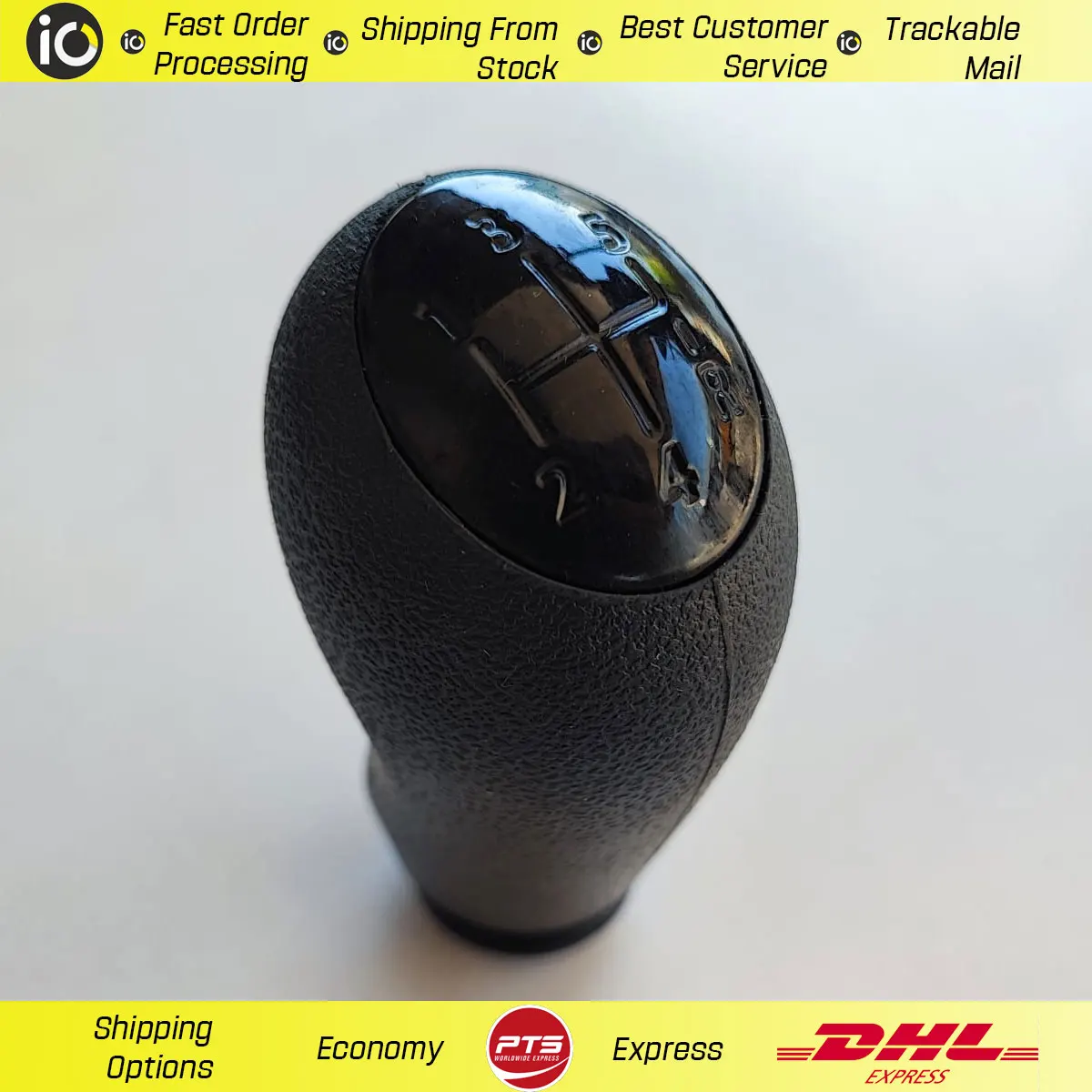 Manual Gear Shift Knob 5 Speed Black Plated For Clio 3 III Megane 2 II Scenic 2II Symbol 8200079112 Fast Shipping From Warehouse