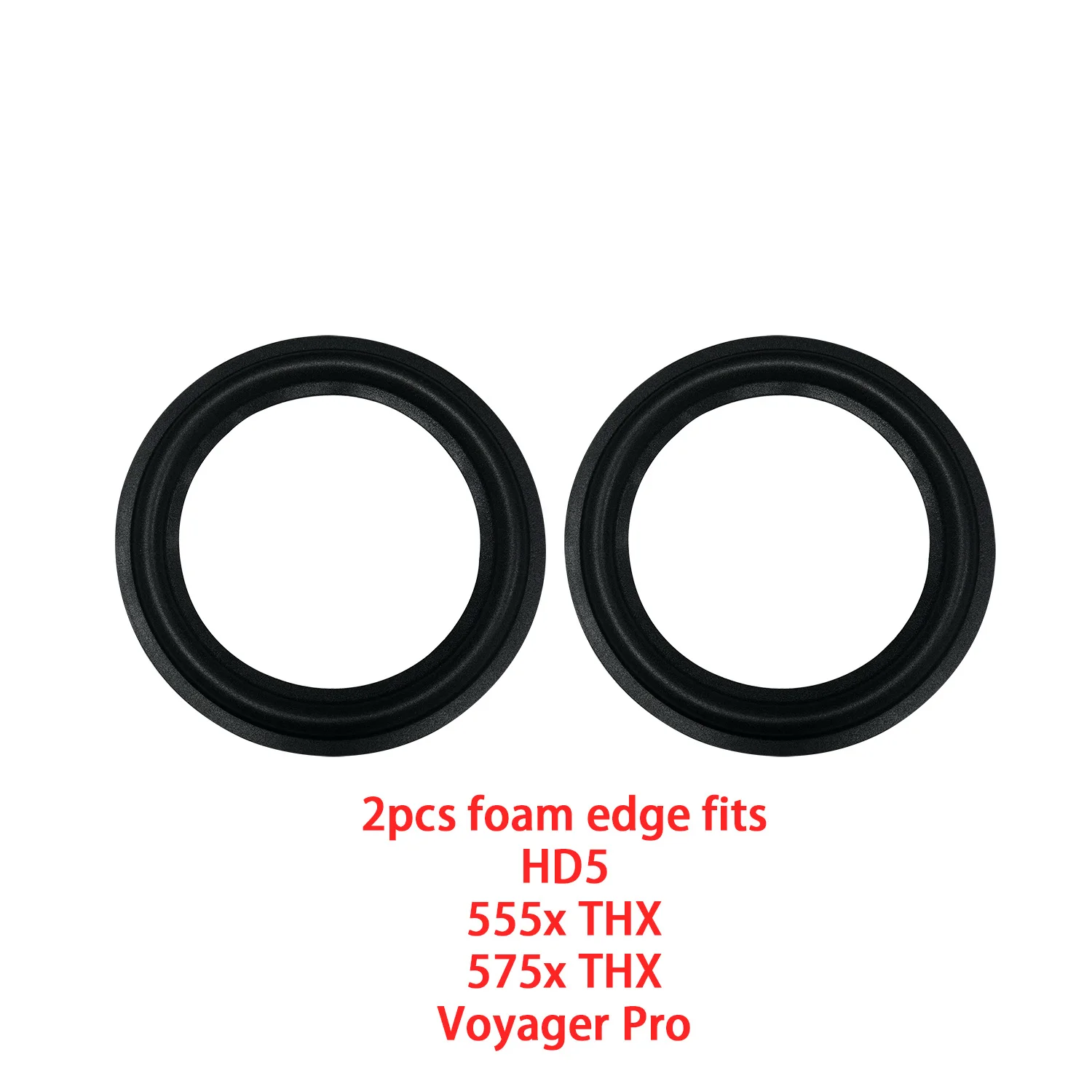 Foam Edge Compatible With Boston Acoustics HD5 HD-5 555x THX 575x THX Voyager Pro Speaker Foam Surround Part 2X