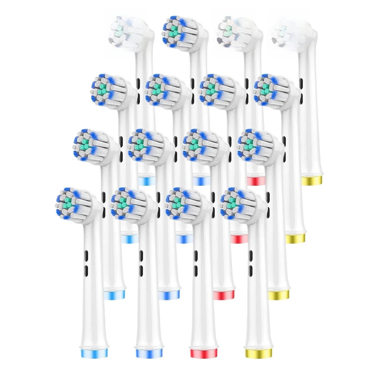 Têtes de brosse de rechange à poils souples ultra fins, 4/8/16 pièces ​ pour brosse à dents électrique Oral B, nettoyage en profondeur et sensible pour les soins des gencives