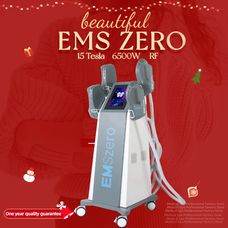 

EMSzero 6500w Body Slimming Nova Fat Burning Muscle Sculpting Electromagnetic Stimulate Pro Machine