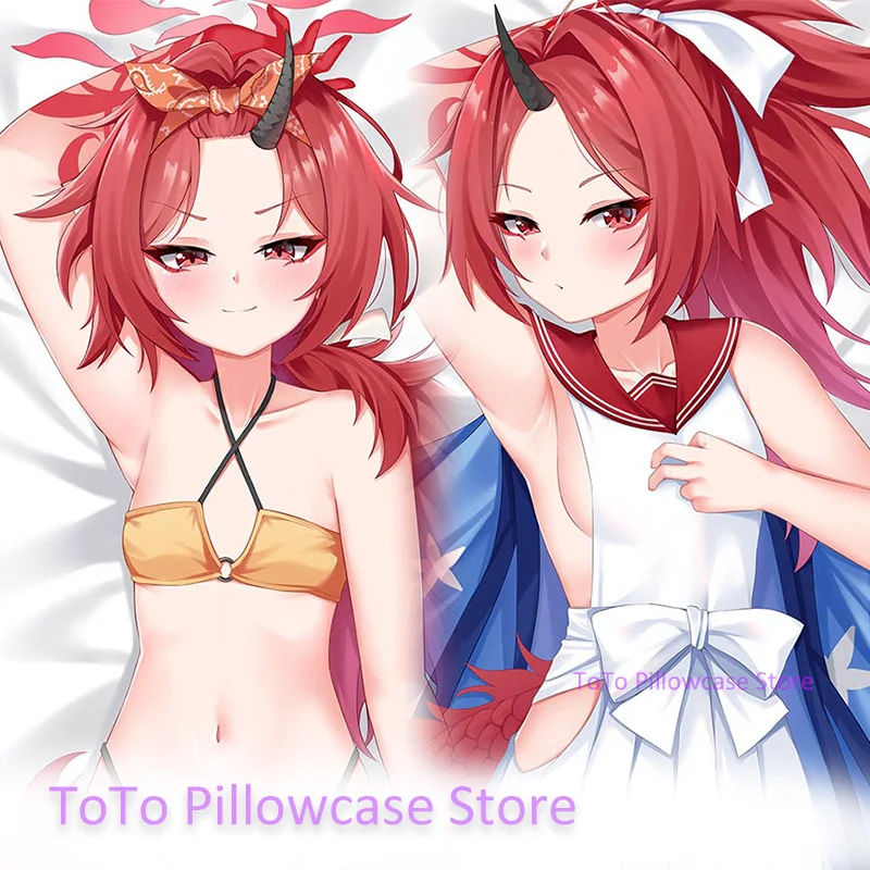 

Dakimakura Renge Blue Archive Body Pillow Case Anime Life-size 2WAY Hugging Pillow Cushion Cover