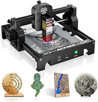 ACMER S1 Laser Engraver 3.5W High Precision Cutter for Wood  Metal Acrylic 130x130mm   Class 4 Safety Portable DIY Craft Machine