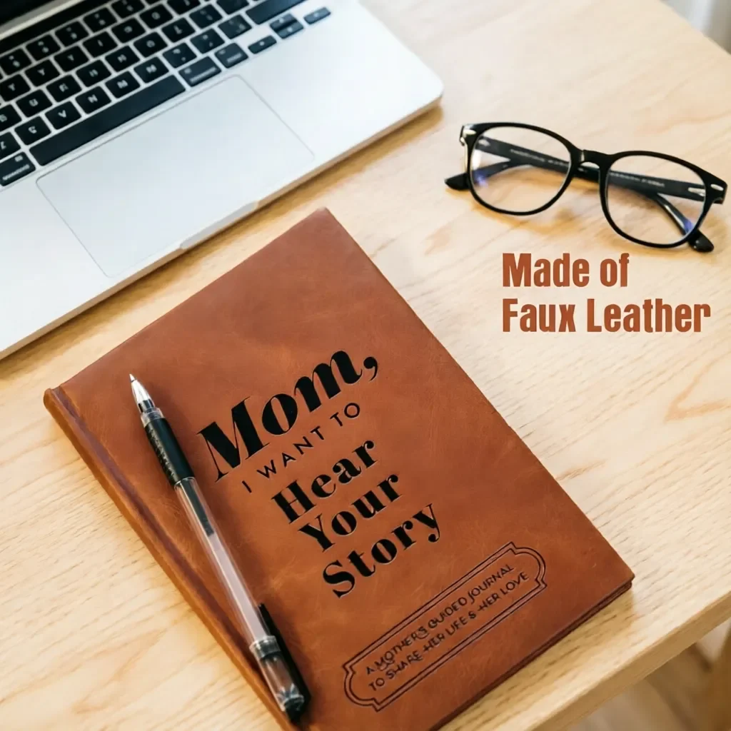 JOYFULMAP Mom, I Want to Hear Your Story Guided Journal - Beautiful Hardback Keepsake Book for Mothers to Share Memories, Life Advice & Family Legacy - Meaningful Gift for Mom, Birthday & Mother's Day