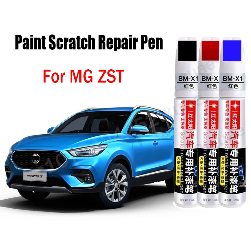 Pena reparasi goresan cat mobil untuk MG Motor MG ZTS Touch-Up Pen Hitam Putih Biru Merah Perak Aksesori perawatan cat