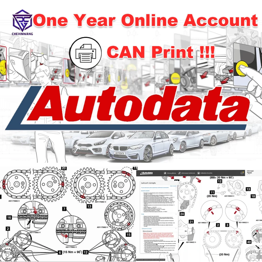 

2024 AUTODATA Online Account One Year for Car Truck Auto Data Car Repair Software Update Online for VIN Engine Diagram Chasis