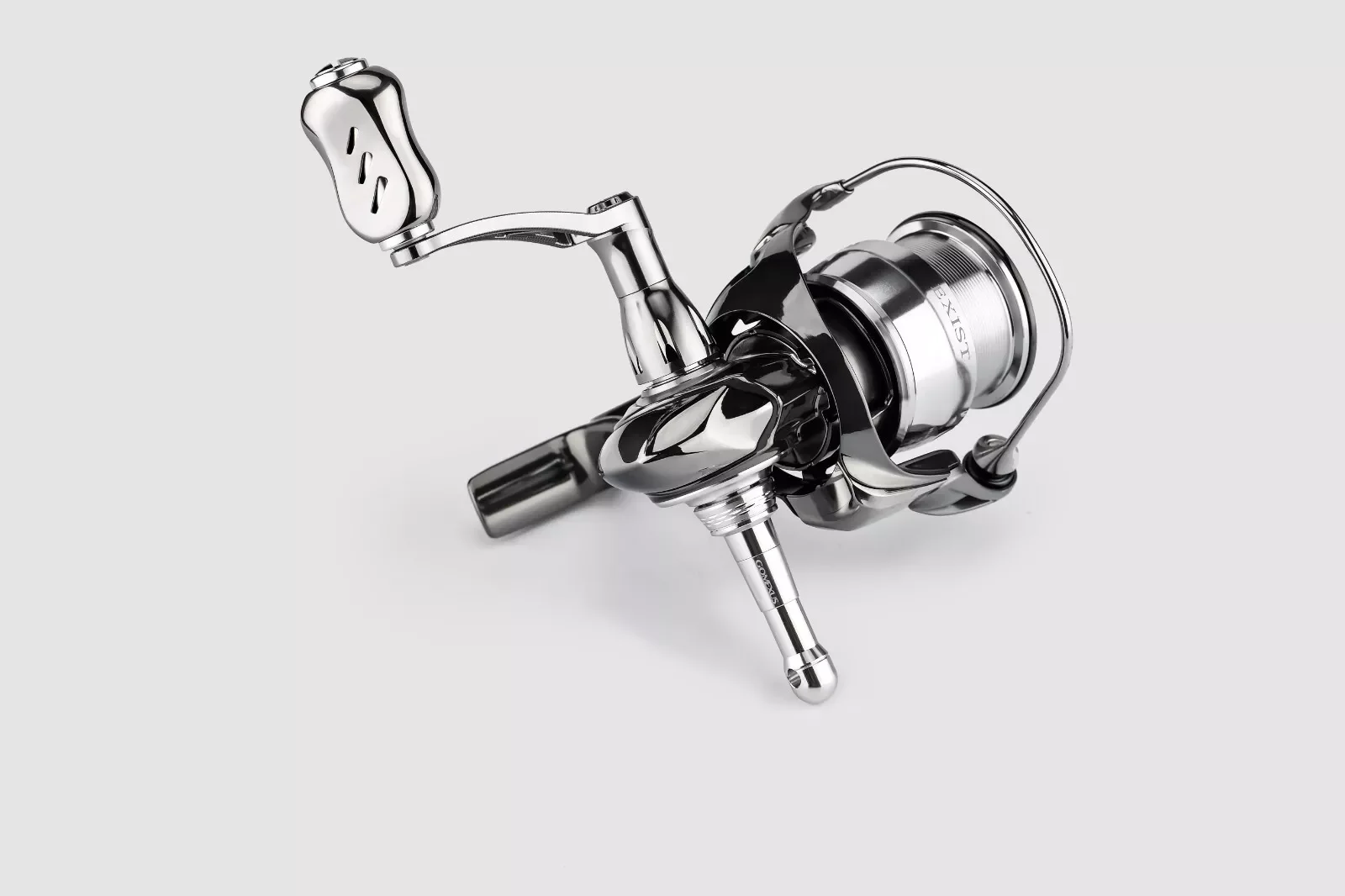 Gomexus 50mm handle 22mmTitanium knob for Shimano Stradic FL Stella Vanford Vanquish Daiwa Exist Caldia LT Light Game