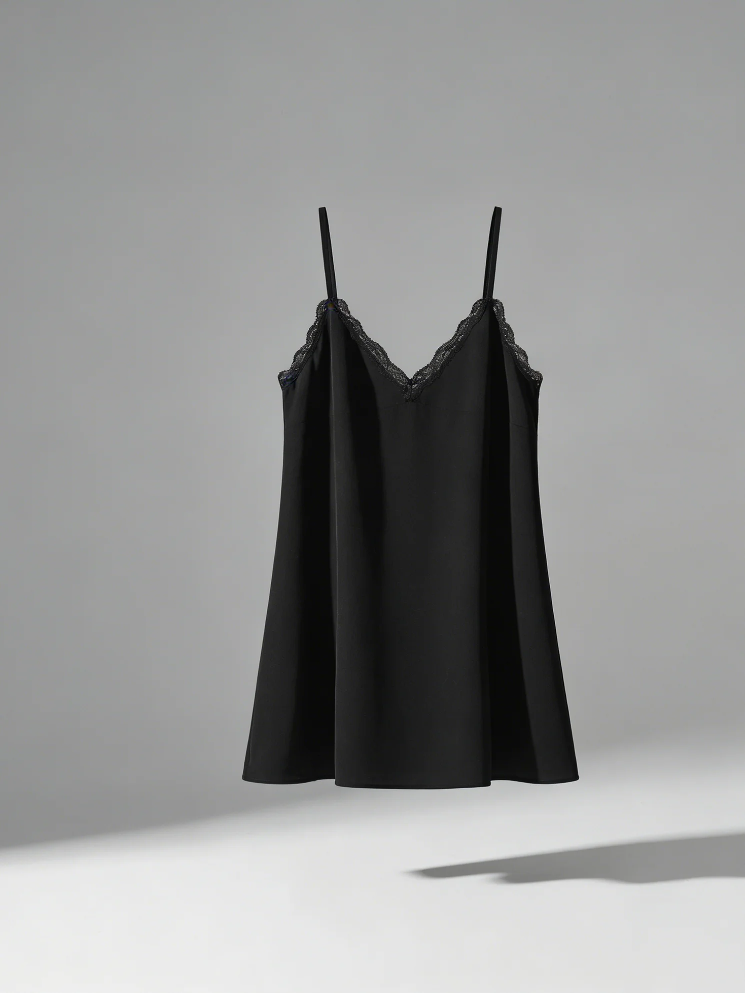

Summer Women's Pajamas Lace-Trimmed V-Neck Camisole Nightgown Bamboo Nightdress Women's Sleepwear