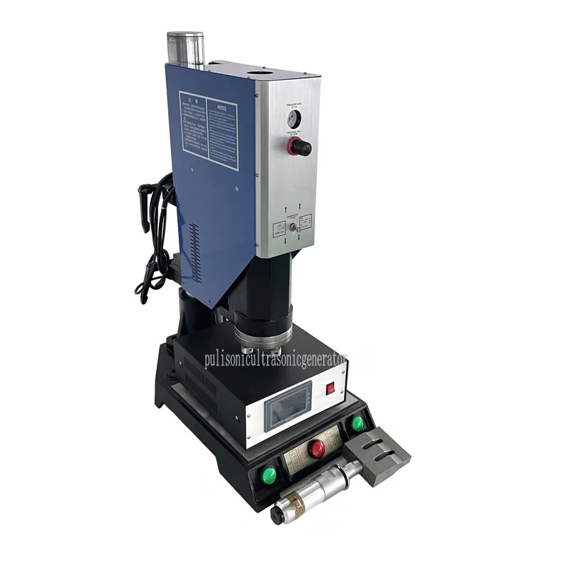 20K Semi-automatic Ultrasonic Industrial Welder With Sensor For Welding Plastic Mobile Phone Case