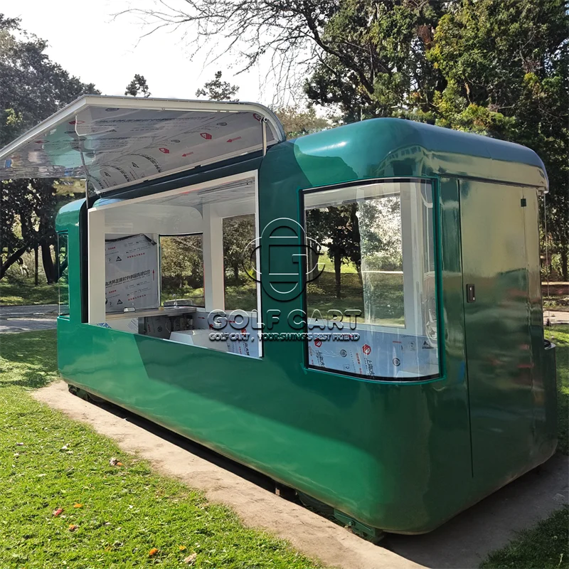 Diseño de tamaño personalizado, cocina móvil, camión de comida, remolque de concesión, camión de comida callejera de EE. UU., remolque de comida rápida para Pizza, totalmente equipado