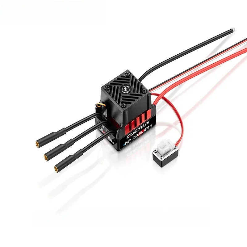 NIEUWE Hobbywing QuicRun WP 10BL60 G2 Waterdichte Auto Borstelloze ESC Voor 1/10 RC Auto's - afbeelding 2