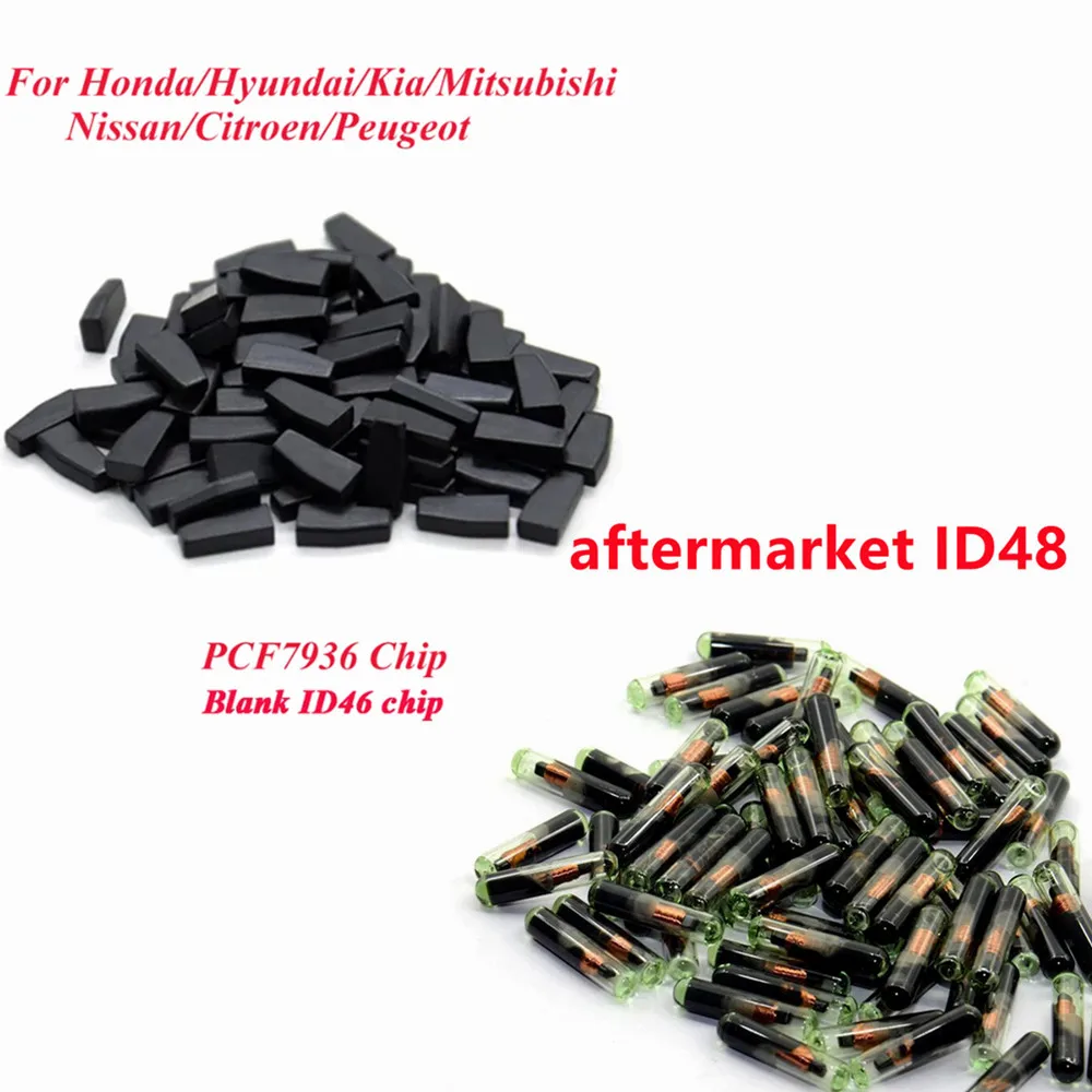 

5pcs/lot Auto Transponder Chip OEM aftermarket ID46 PCF7936 chip ID 48 car key chip