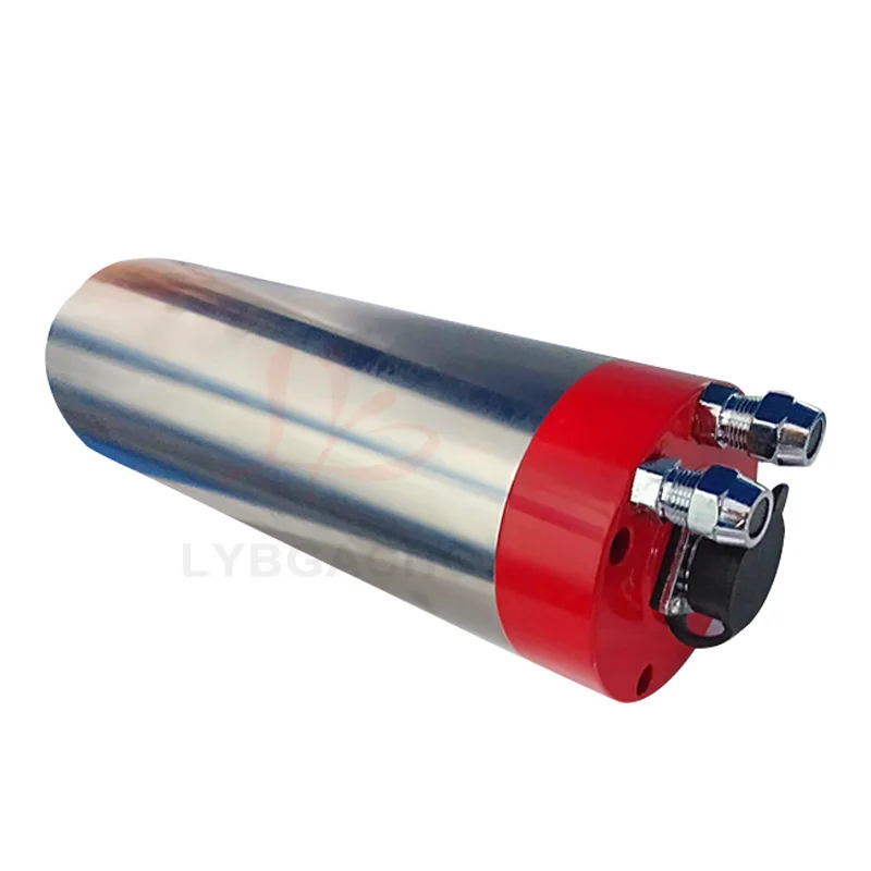Ly novo motor de eixo refrigerado a água de alta velocidade para trabalhar madeira pedra plástico metal escultura máquina uso opcional 800w 1.5kw 2.2kw