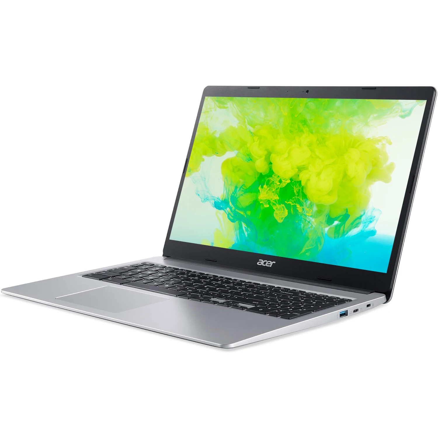 Acer Chromebook 315 15.6インチ HD ビジネス ラップトップ、Intel Celeron N4000、4GB DDR4 RAM、32GB eMMC、WIFI、Chrome OS、保護スリーブ付き