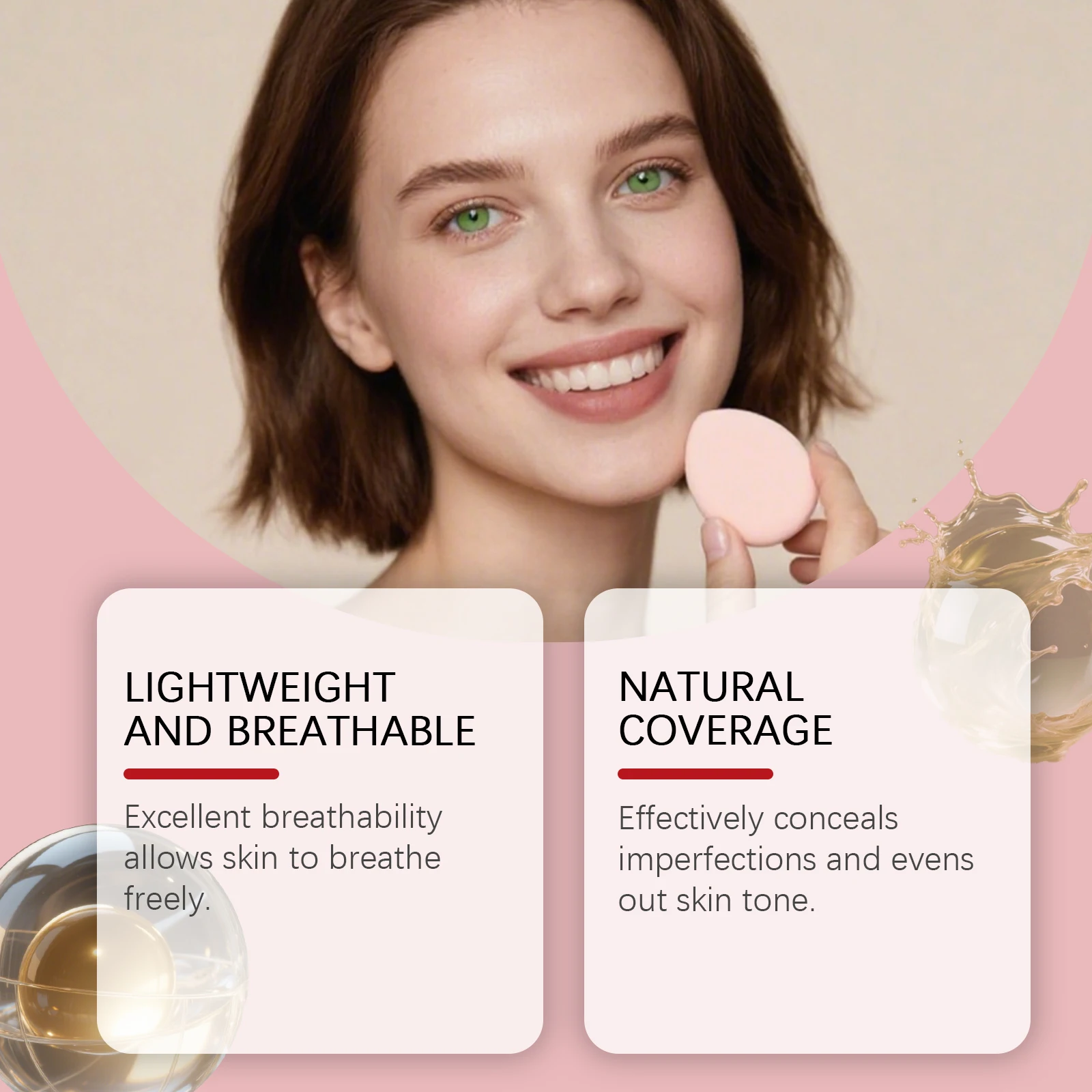 15 جرام كريم أساس مرطب للوجه، كريم أساس عالي التخفيف للتحكم في الزيوت وتوازن لون البشرة ومقاوم للعرق