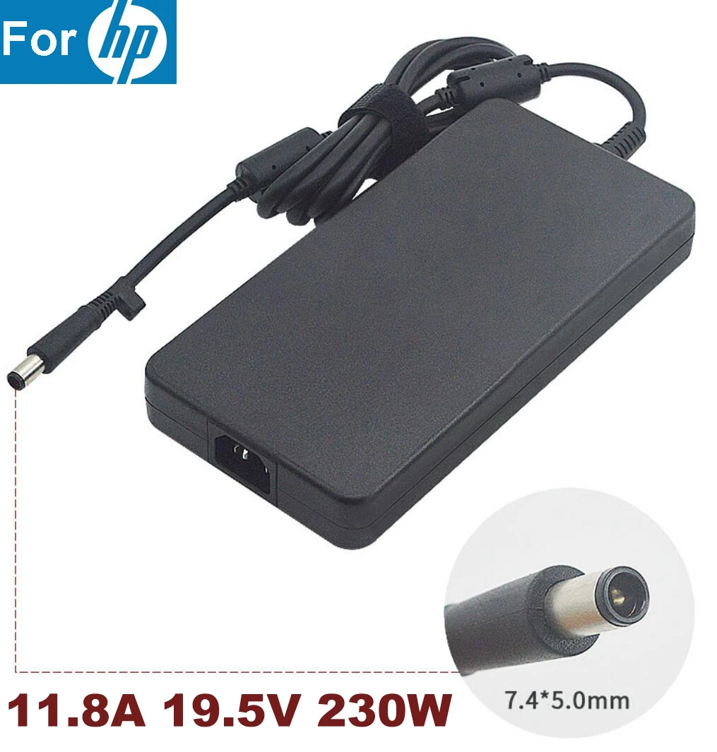 19.5V 11.8A 230W Charger Power Adapter for HP EliteBook 8460W 8540P 8560P 8570W 8740W 8760W 8770W ProBook 6360B 6465B 6545B