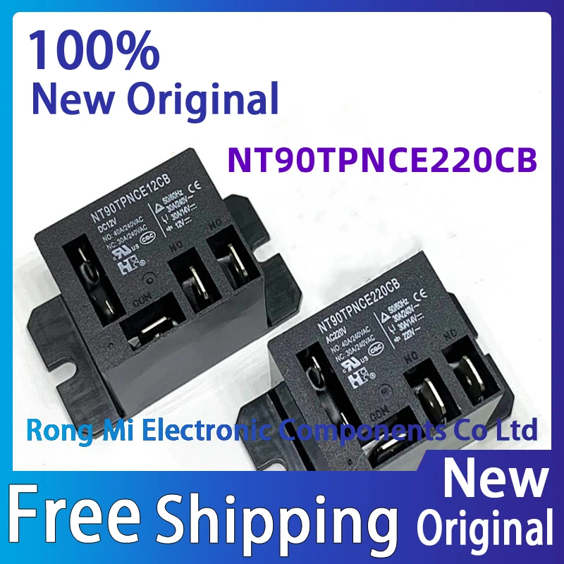 1pcs/Lot 2023+ AC220V NT90TPNCE220CB NT90TPNCE220 R9SC3N7204D1 40A Relay