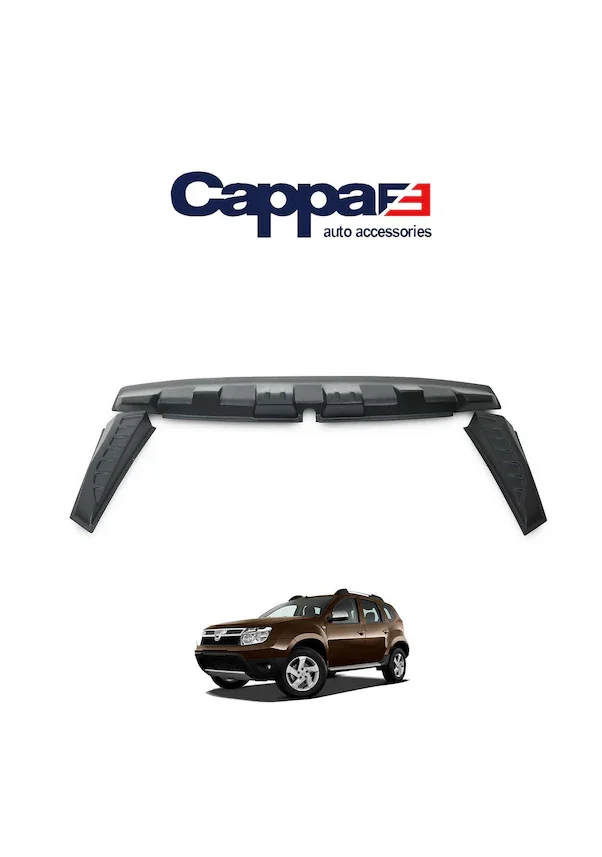 For Dacia Duster Rear Window Spoiler 3 Pcs. Compatible with 2010 To 2017 Models - Tuning Body Kit Modify Diffuser Bumper Skirt