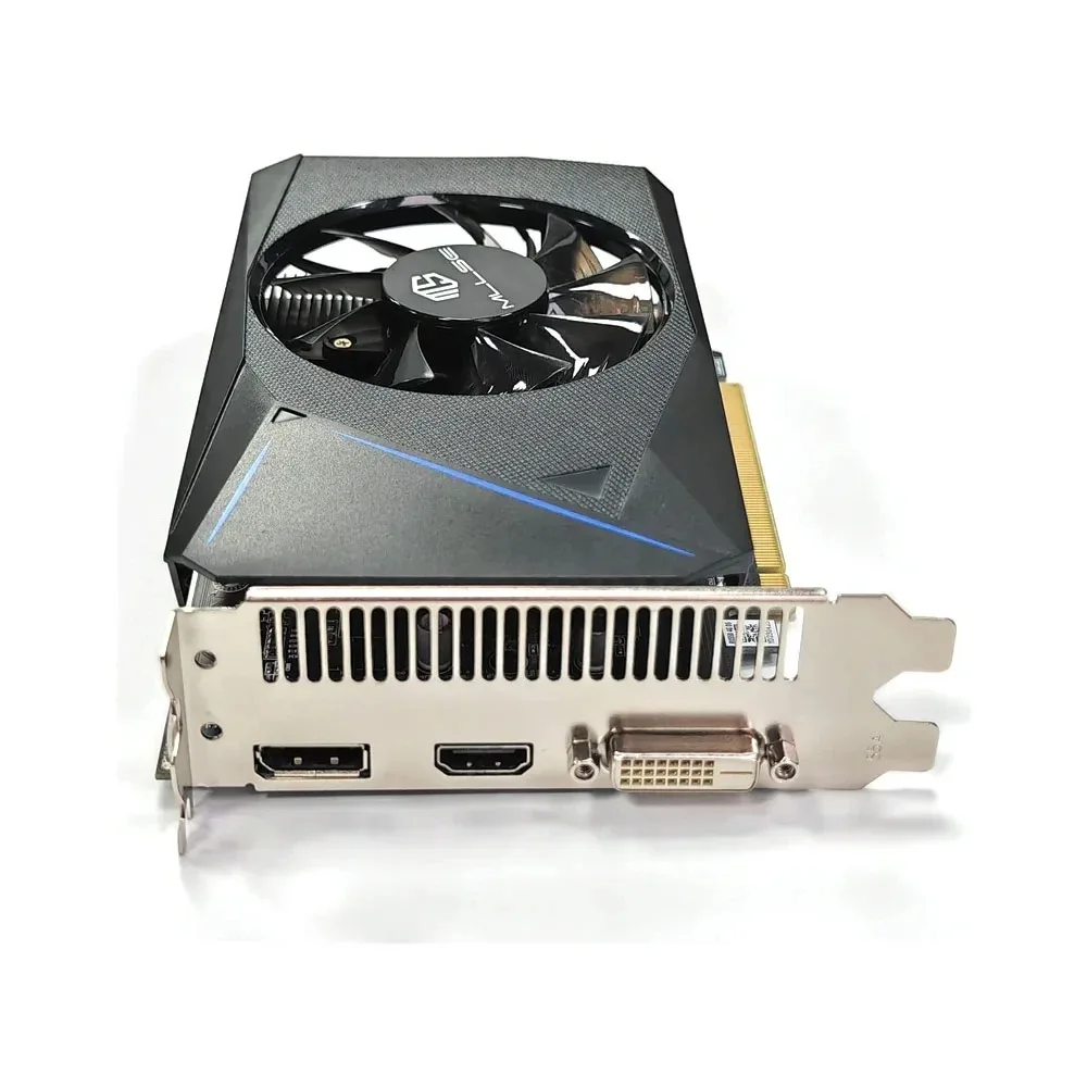 USED AMD Radeon RX 550 4GB Placa De Video Graphics Card GDDR5 128bit PCI-E X16 HDMI DP DVI rx 550 4gb Desktop Gaming Video Card