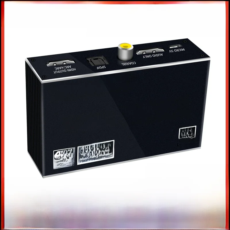 2026 Najlepszy eARC HDMI 2.0 Audio Extractor 4K 120Hz RGB8:8:8 HDR HDMI Splitter Audio Converter 4K HDMI na Optyczny TOSLINK SPDIF 7.1 — 2